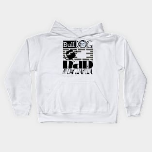 Bulldog Dad Kids Hoodie